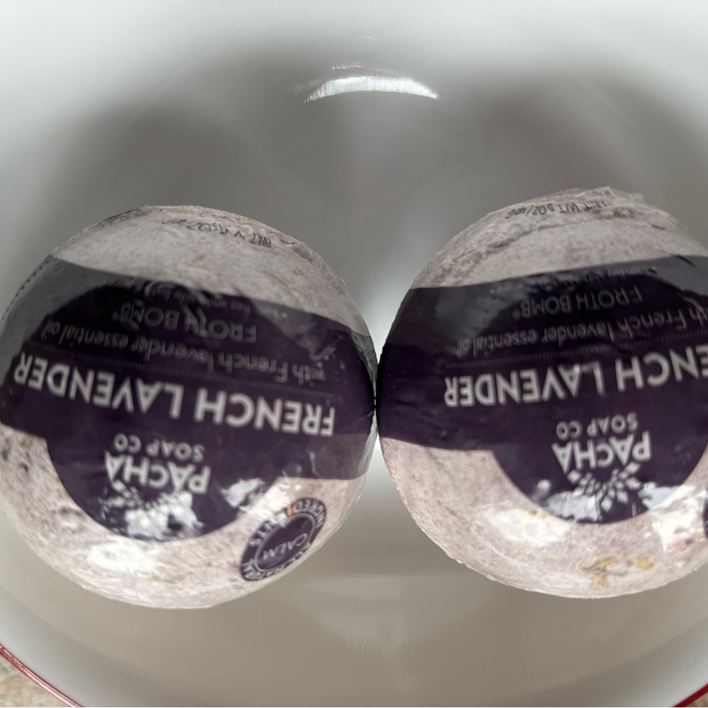 French Lavender Bath Bomb Set of 2